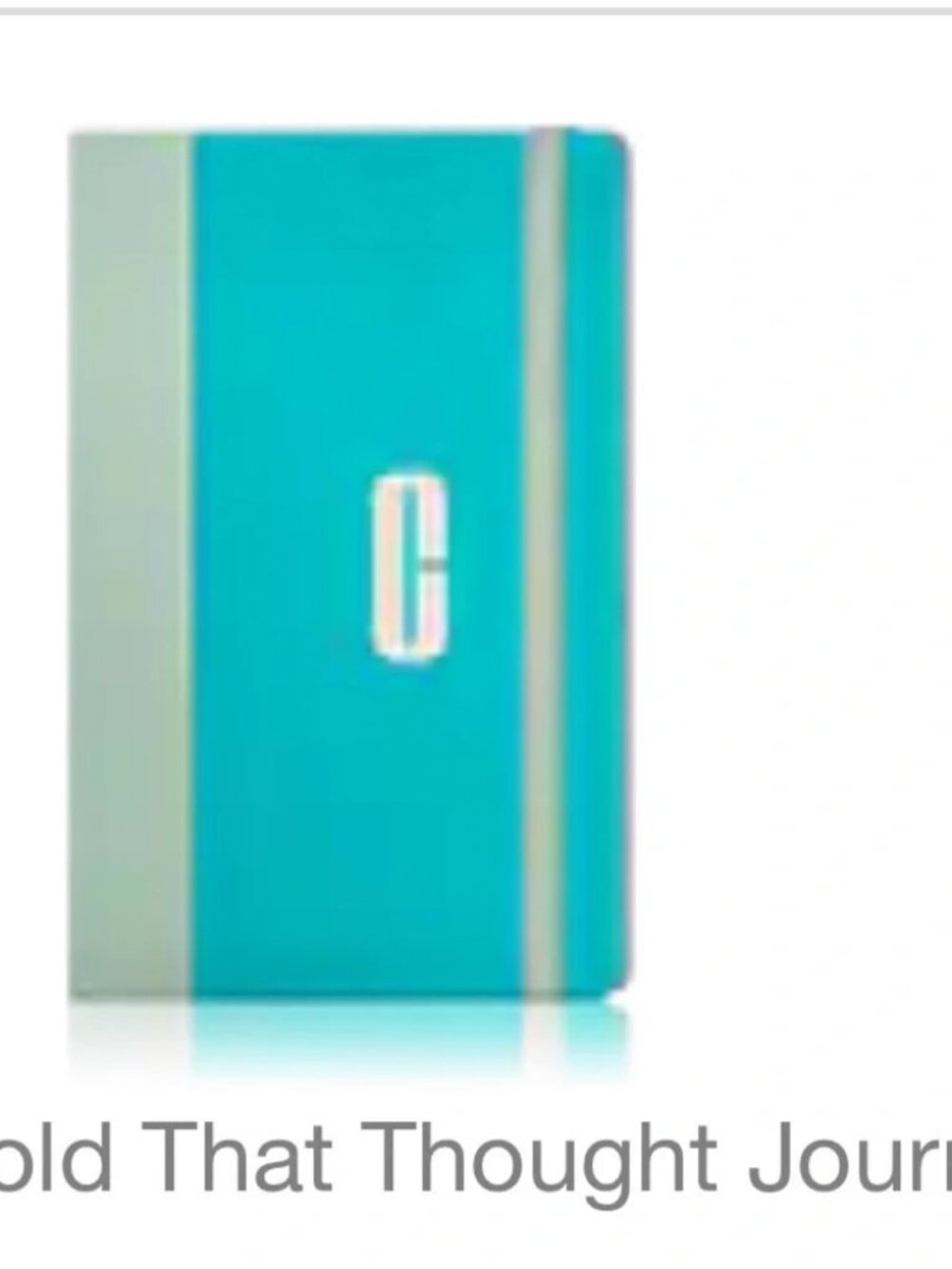 NWOT Clinique Hold That Thought Journal Notepad Book Sealed